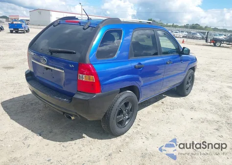 2007 Kia Sportage Lx z USA, uszkodzony, nr VIN KNDJF724377413155